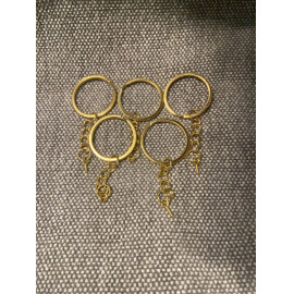 Kulcskarika csomag ~ arany színű - 1